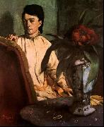 Edgar Degas Seated Woman oil on canvas